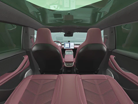 2025 Nio ET5 Touring with Interior 3D Model