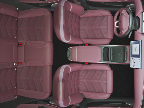 2025 Nio ET5 Touring with Interior 3D मॉडल