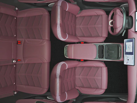 2025 Nio ET5 Touring with Interior 3D Model