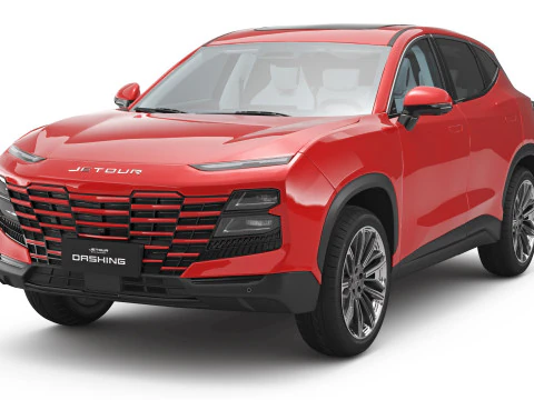 Jetour fringant 2025 avec int&eacute;rieur Modèle 3D