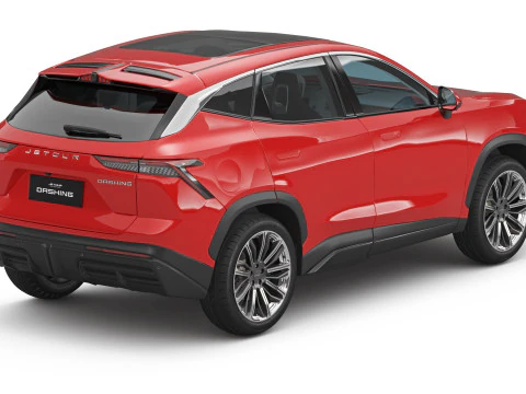 2025 Jetour Dashing with Interior 3D Model