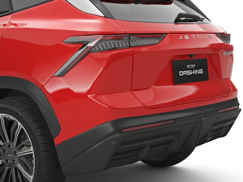2025 Jetour Dashing with Interior 3D Model