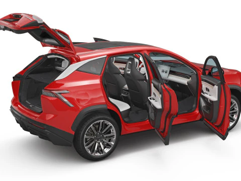 2025 Jetour Dashing with Interior 3D Model