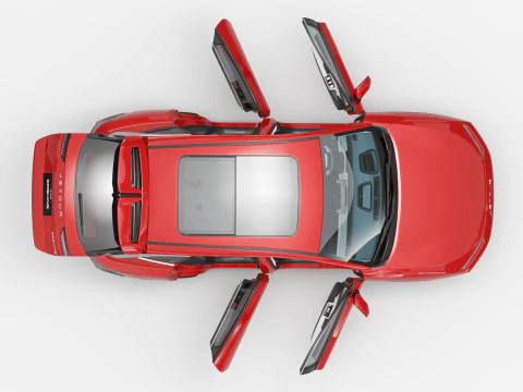 2025 Jetour Dashing with Interior 3D Model
