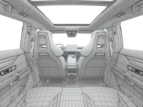 2025 Jetour Dashing with Interior 3D Model