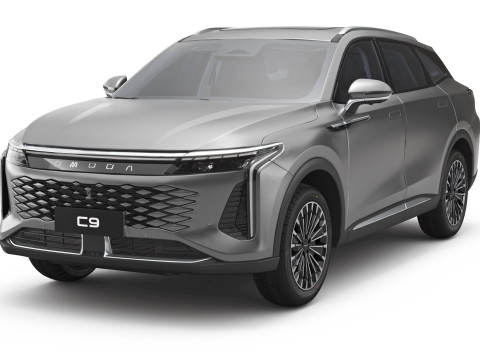 2025 Chery Omoda C9 with Interior 3Dモデル