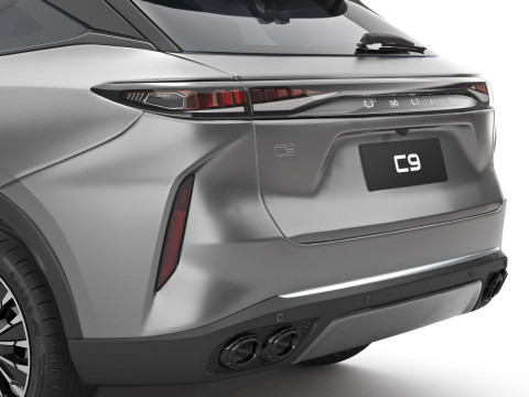 2025 Chery Omoda C9 with Interior Modello 3D