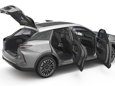 2025 Chery Omoda C9 with Interior Modello 3D