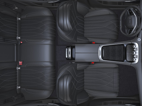 2025 Chery Omoda C9 with Interior Modello 3D
