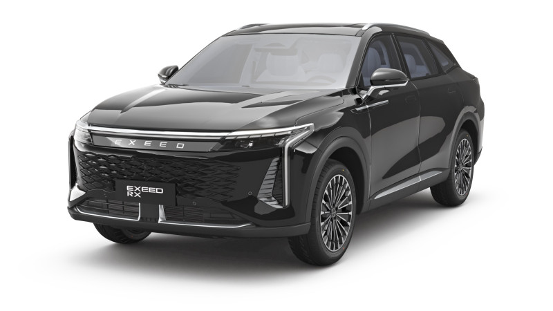 2025 Chery Exeed RX with Interior Model 3D .c4d .max .obj .3ds .fbx .stl .blend 