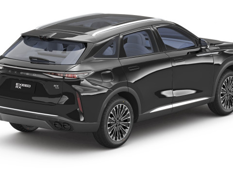 2025 Chery Exeed RX with Interior Model 3D