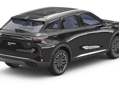 2025 Chery Exeed RX with Interior 3D Model