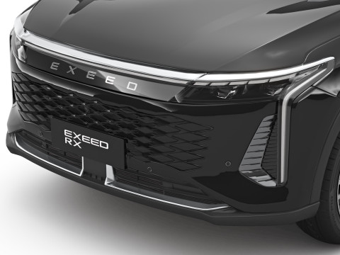 2025 Chery Exeed RX with Interior Model 3D