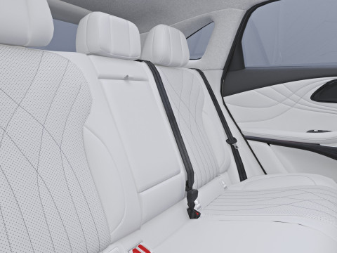 2025 Chery Exeed RX with Interior Model 3D
