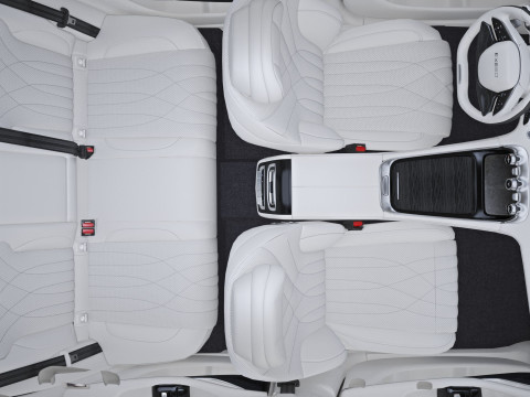 2025 Chery Exeed RX with Interior Model 3D