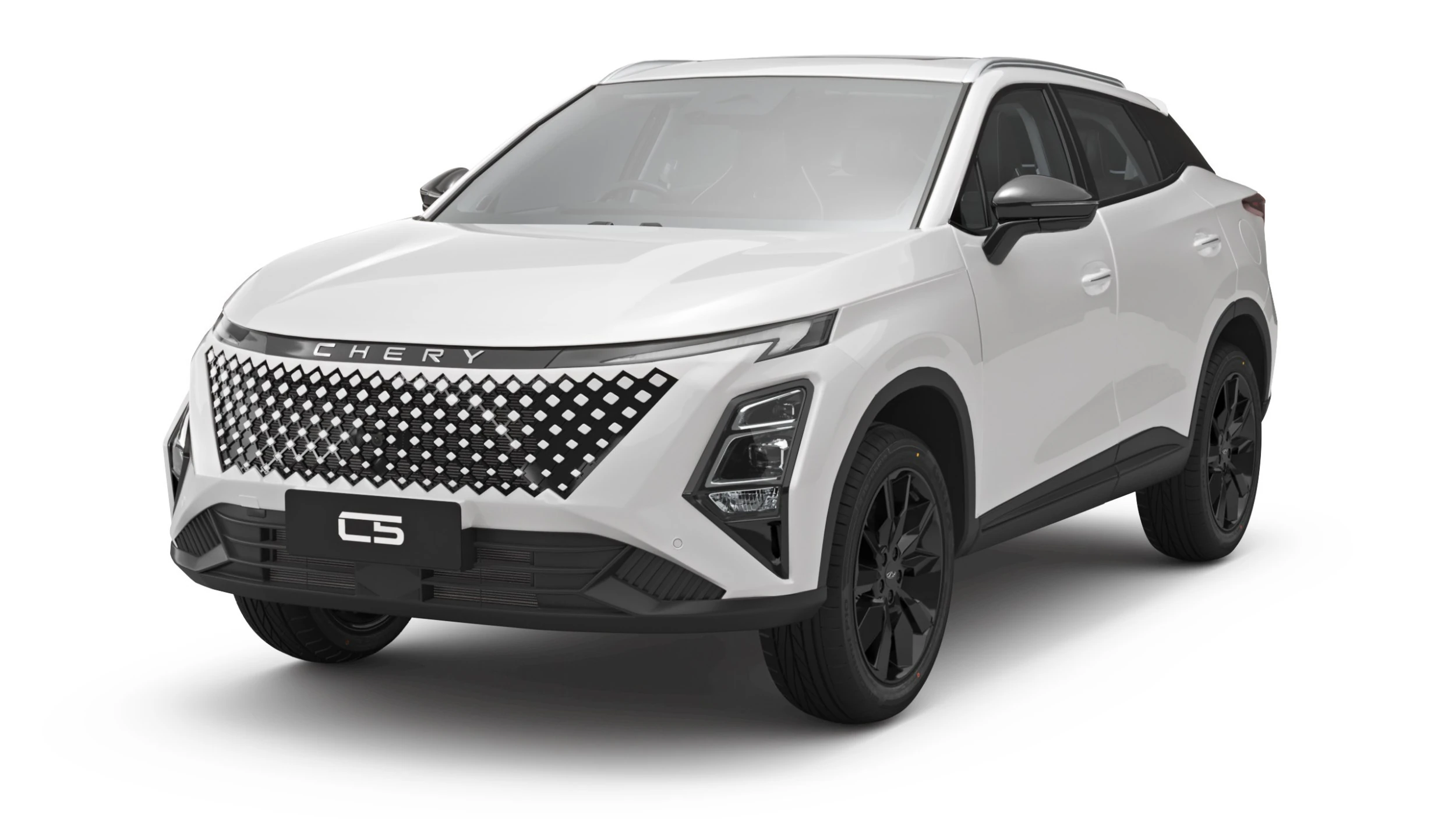 2026 Chery Omoda C5 X con guida interna a destra Modello 3D .c4d .max .obj .3ds .fbx .stl .blend 
