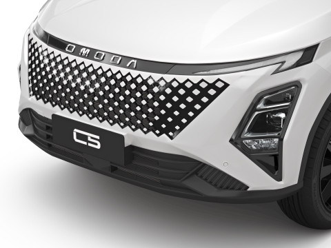 2026 Chery Omoda C5 with Interior Right Dand Drive Modello 3D