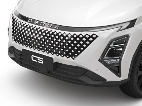 2026 Chery Omoda C5 X con guida interna a destra Modello 3D