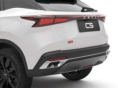 2026 Chery Omoda C5 with Interior Right Dand Drive Modello 3D