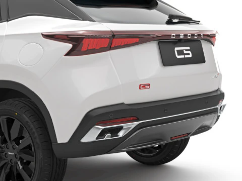 2026 Chery Omoda C5 X con guida interna a destra Modello 3D