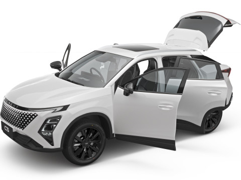 2026 Chery Omoda C5 with Interior Right Dand Drive Modello 3D