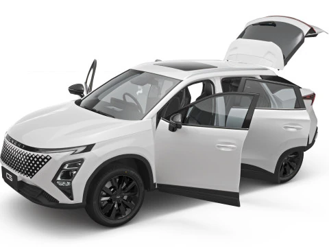 2026 Chery Omoda C5 X con guida interna a destra Modello 3D