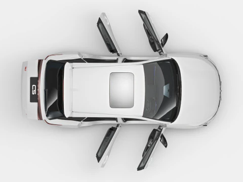 2026 Chery Omoda C5 X con guida interna a destra Modello 3D
