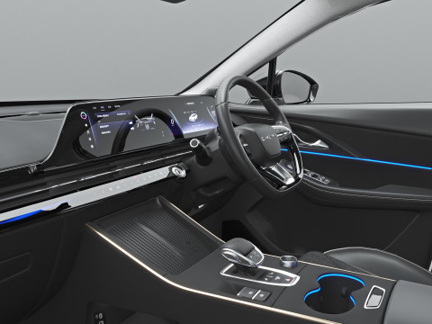 2026 Chery Omoda C5 with Interior Right Dand Drive Modello 3D