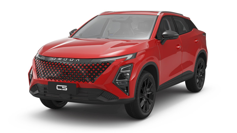 2026 Chery Omoda C5 内装左ハンドル付き 3Dモデル .c4d .max .obj .3ds .fbx .stl .blend