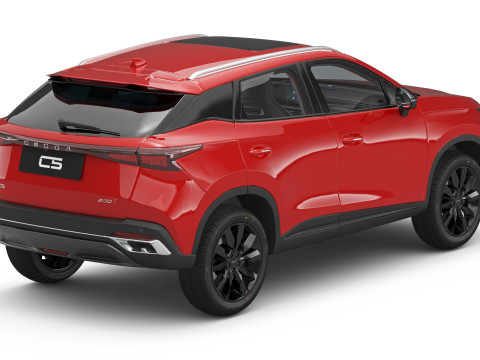 2026 Chery Omoda C5 内装左ハンドル付き 3Dモデル
