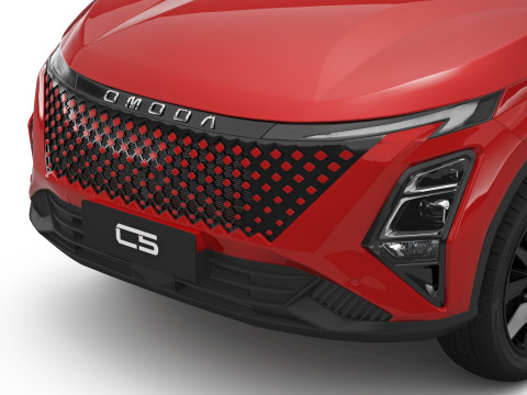 2026 Chery Omoda C5 内装左ハンドル付き 3Dモデル