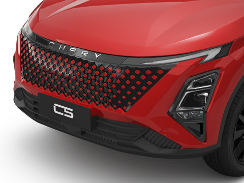 2026 Chery Omoda C5 内装左ハンドル付き 3Dモデル