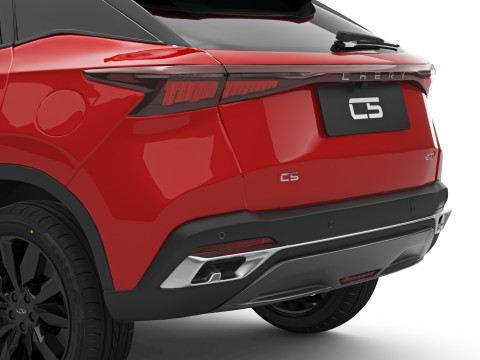 2026 Chery Omoda C5 内装左ハンドル付き 3Dモデル