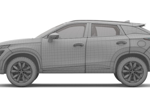 2026 Chery Omoda C5 内装左ハンドル付き 3Dモデル