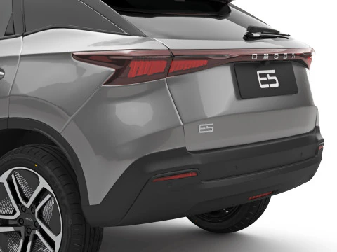 2026 Chery Omoda E5 with Interior 3D Model