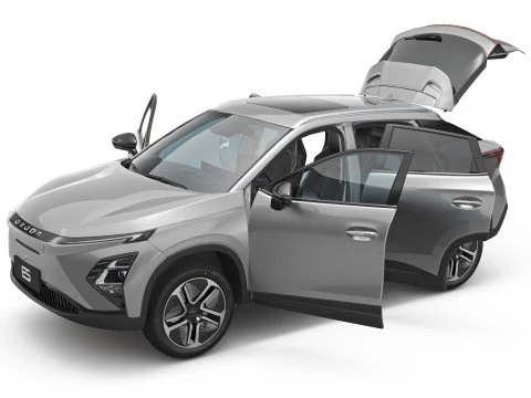 2026 Chery Omoda E5 with Interior 3D Model