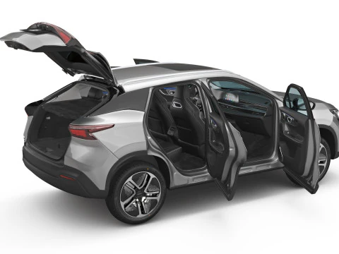 2026 Chery Omoda E5 with Interior 3D Model