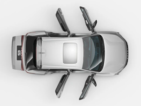 2026 Chery Omoda E5 with Interior 3D Model