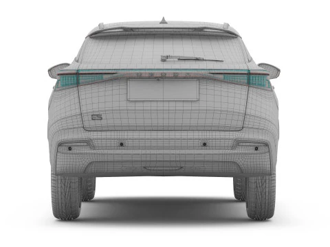 2026 Chery Omoda E5 with Interior 3D Model