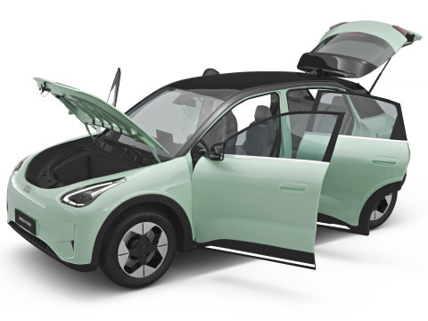 2026 Geely EX2 with Interior 3D Model