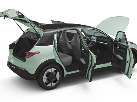 2026 Geely EX2 with Interior 3D Model