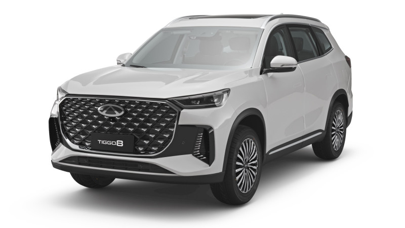 Chery Tiggo 8 2026 dengan Interior Model 3D .c4d .max .obj .3ds .fbx .stl .blend 