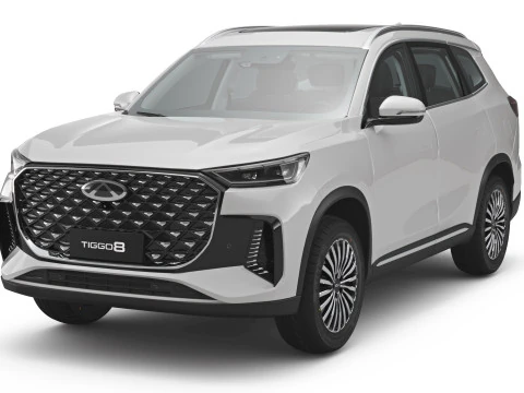 2026 Chery Tiggo 8 内装付き 3Dモデル