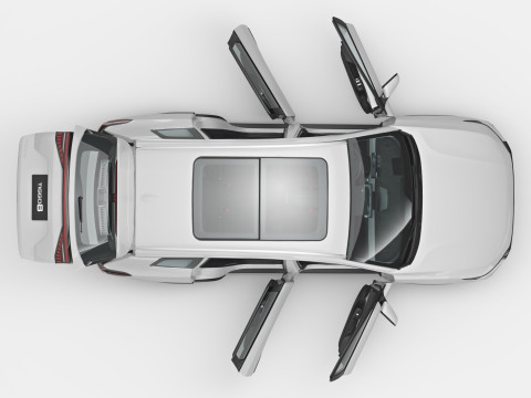 Chery Tiggo 8 2026 dengan Interior Model 3D