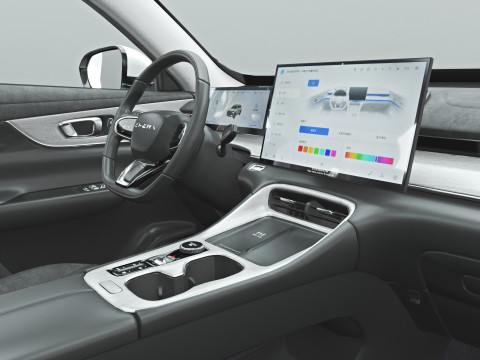 Chery Tiggo 8 2026 dengan Interior Model 3D