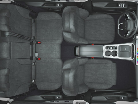 Chery Tiggo 8 2026 dengan Interior Model 3D