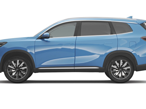 2026 Chery Tiggo 8 Hybrid z wnętrzem Model 3D