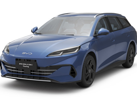 2025 BYD Seal 6 DM-i Touring With Interior 3D Model