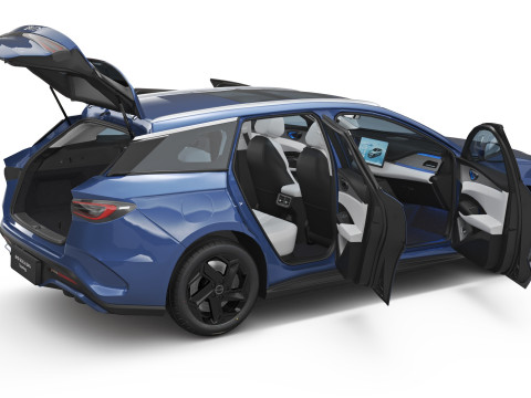 2025 BYD Seal 6 DM-i Touring With Interior 3D Model