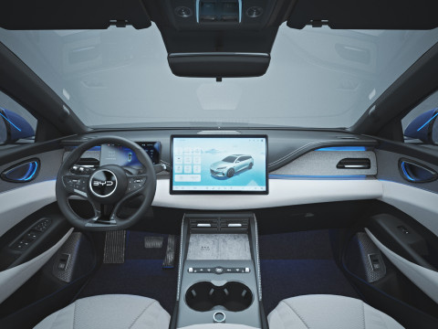 2025 BYD Seal 6 DM-i Touring With Interior 3D Model